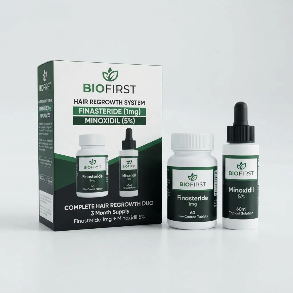Finasteride + Minoxidil