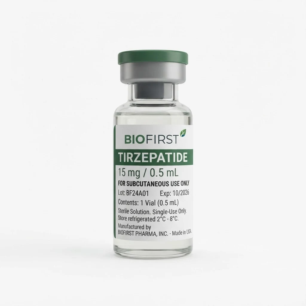 Tirzepatide vial